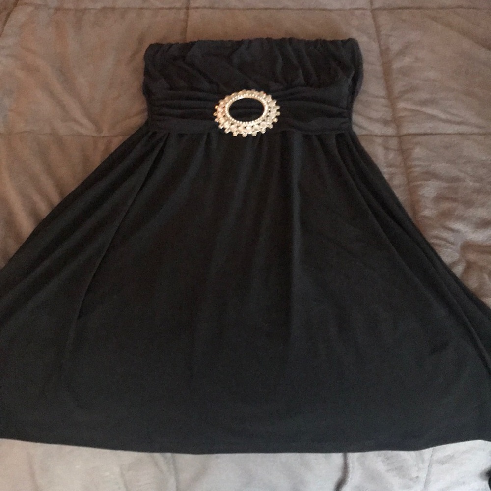 Black formal dress